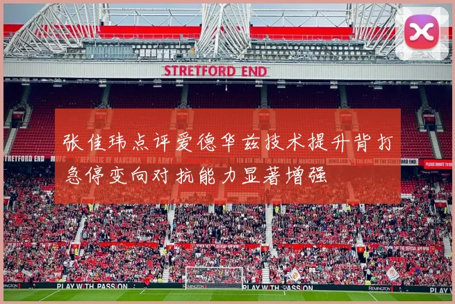 张佳玮点评爱德华兹技术提升背打急停变向对抗能力显著增强