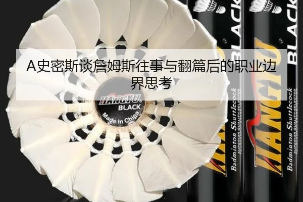 A史密斯谈詹姆斯往事与翻篇后的职业边界思考 | IMSPORTS